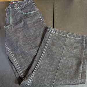South Pole Dark Gray Straight Jeans